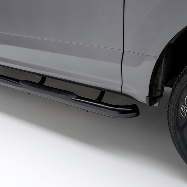 ARIES 205008 3-Inch Round Black Steel Nerf Bars, No-Drill, Fits Select Dodge Ram 1500, 2500, 3500