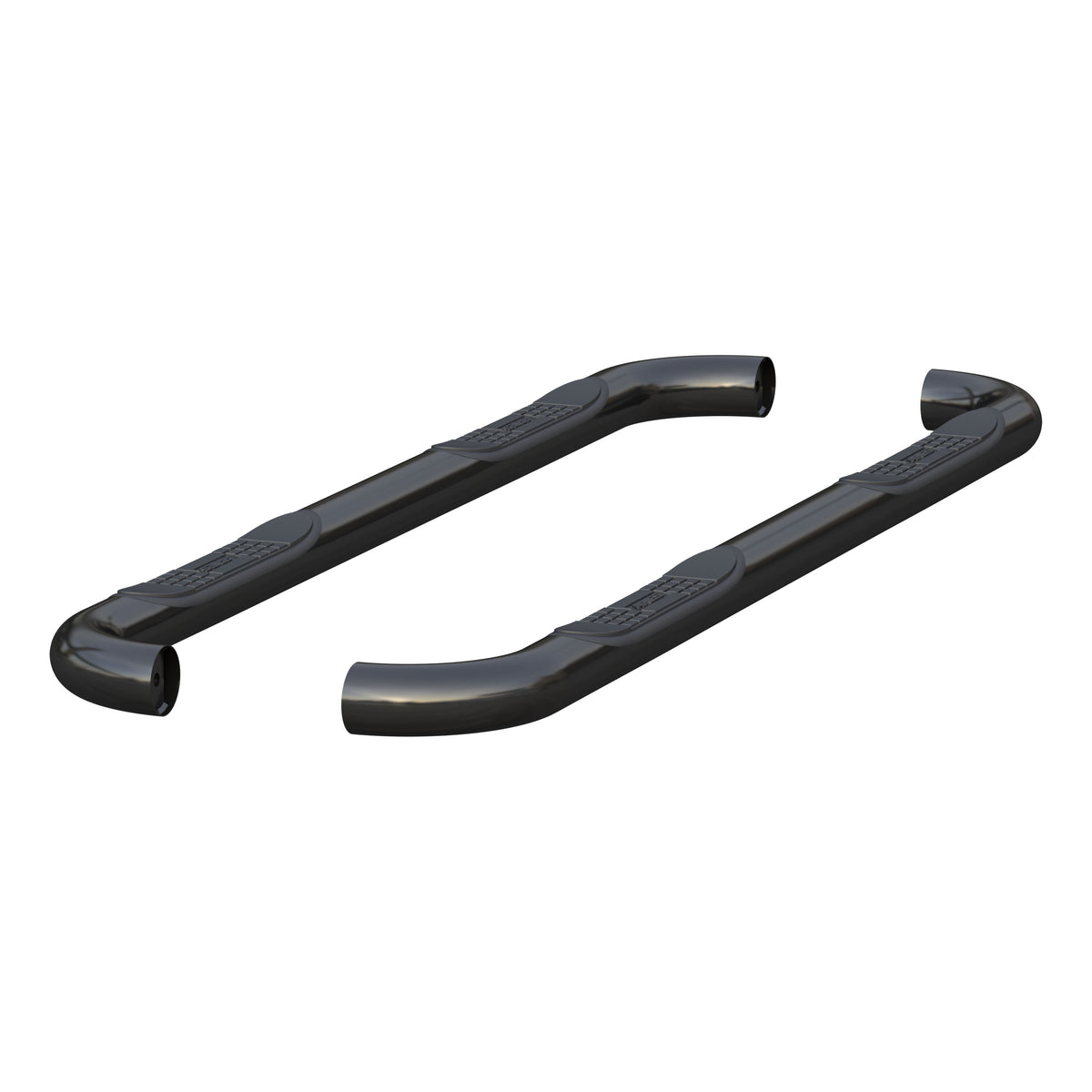 ARIES 205040 3-Inch Round Black Steel Nerf Bars, No-Drill, Fits Select Dodge, Ram 1500, 2500, 3500