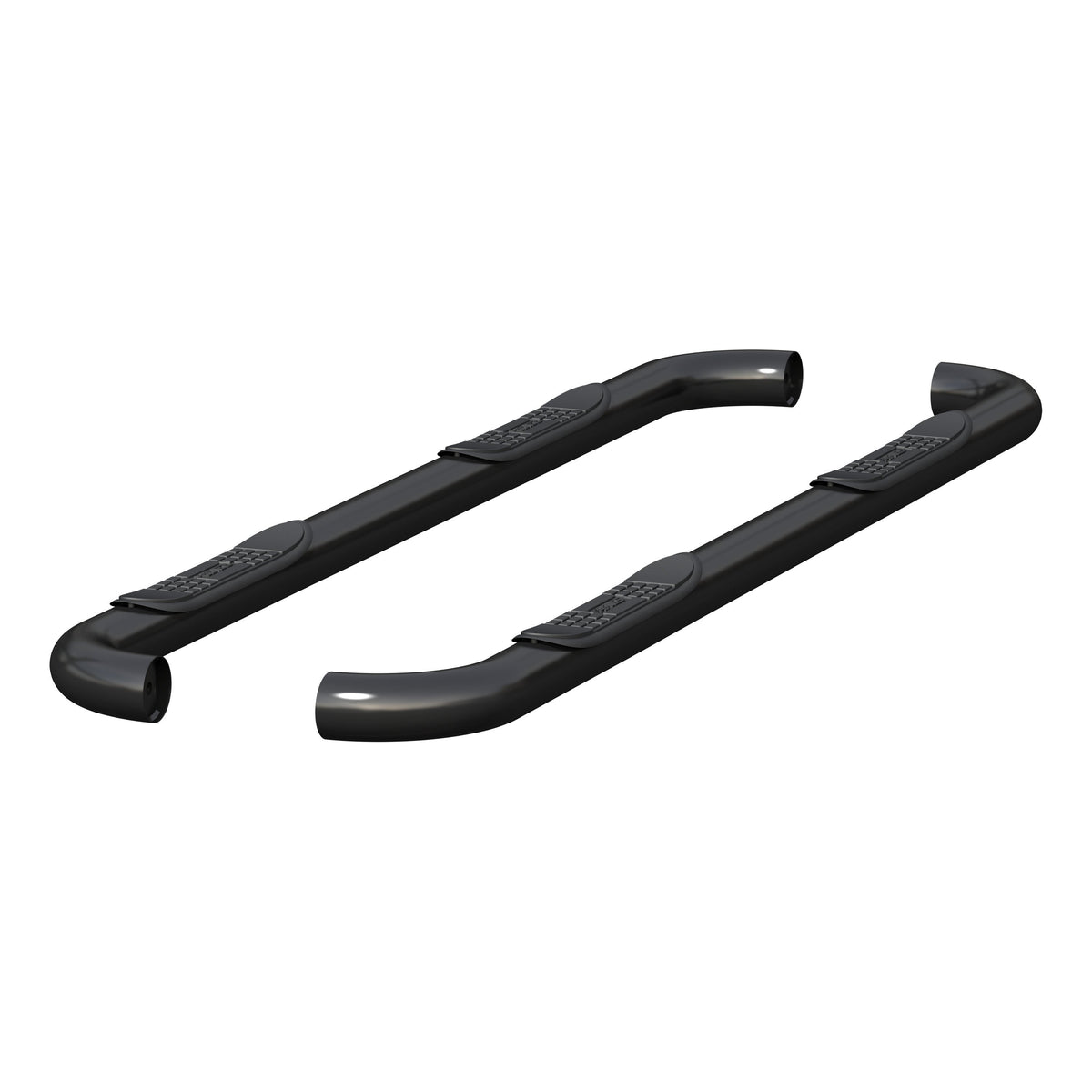 ARIES 205041 3-Inch Round Black Steel Nerf Bars, No-Drill, Fits Select Dodge, Ram 1500, 2500, 3500
