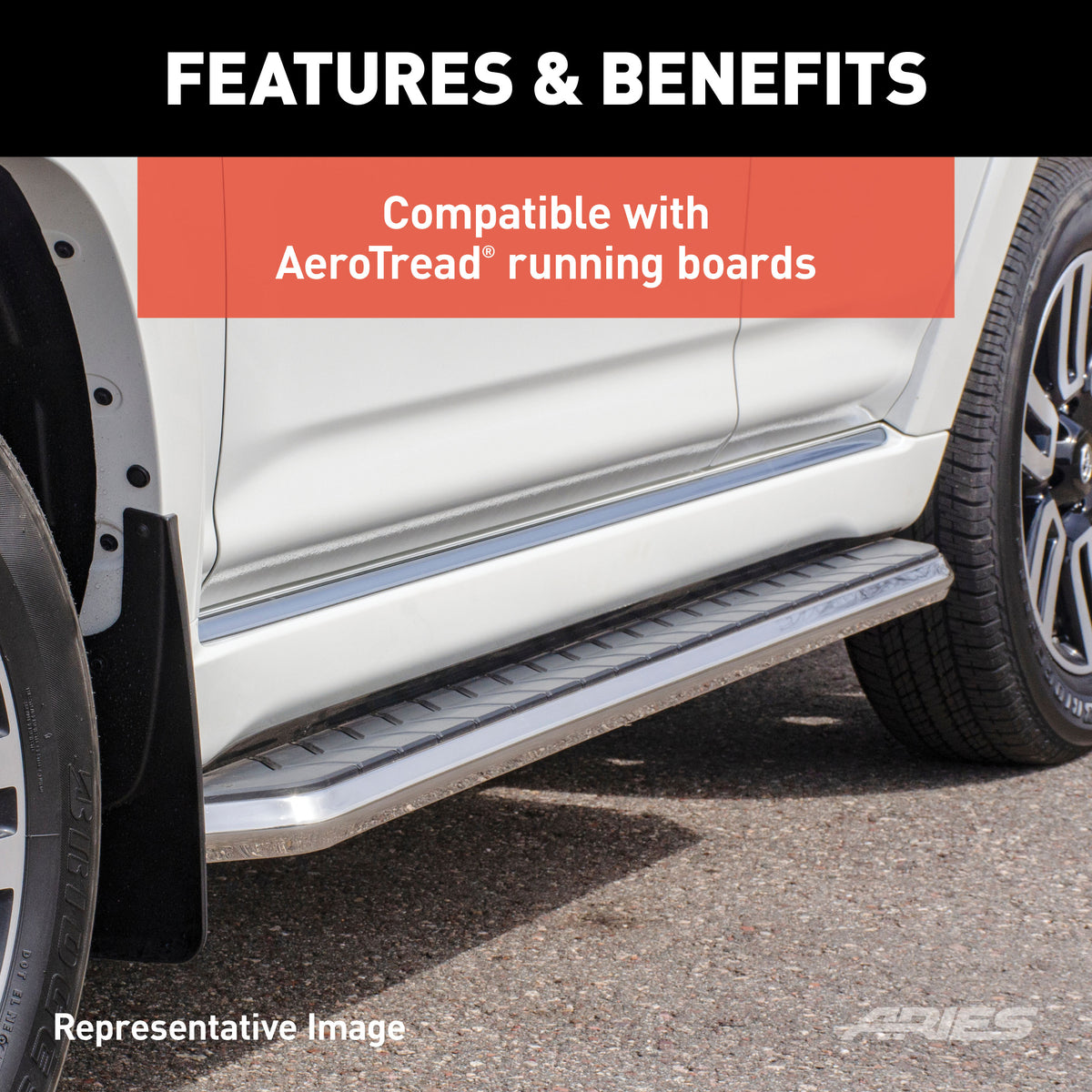 ARIES 2051129 Mounting Brackets for AeroTread