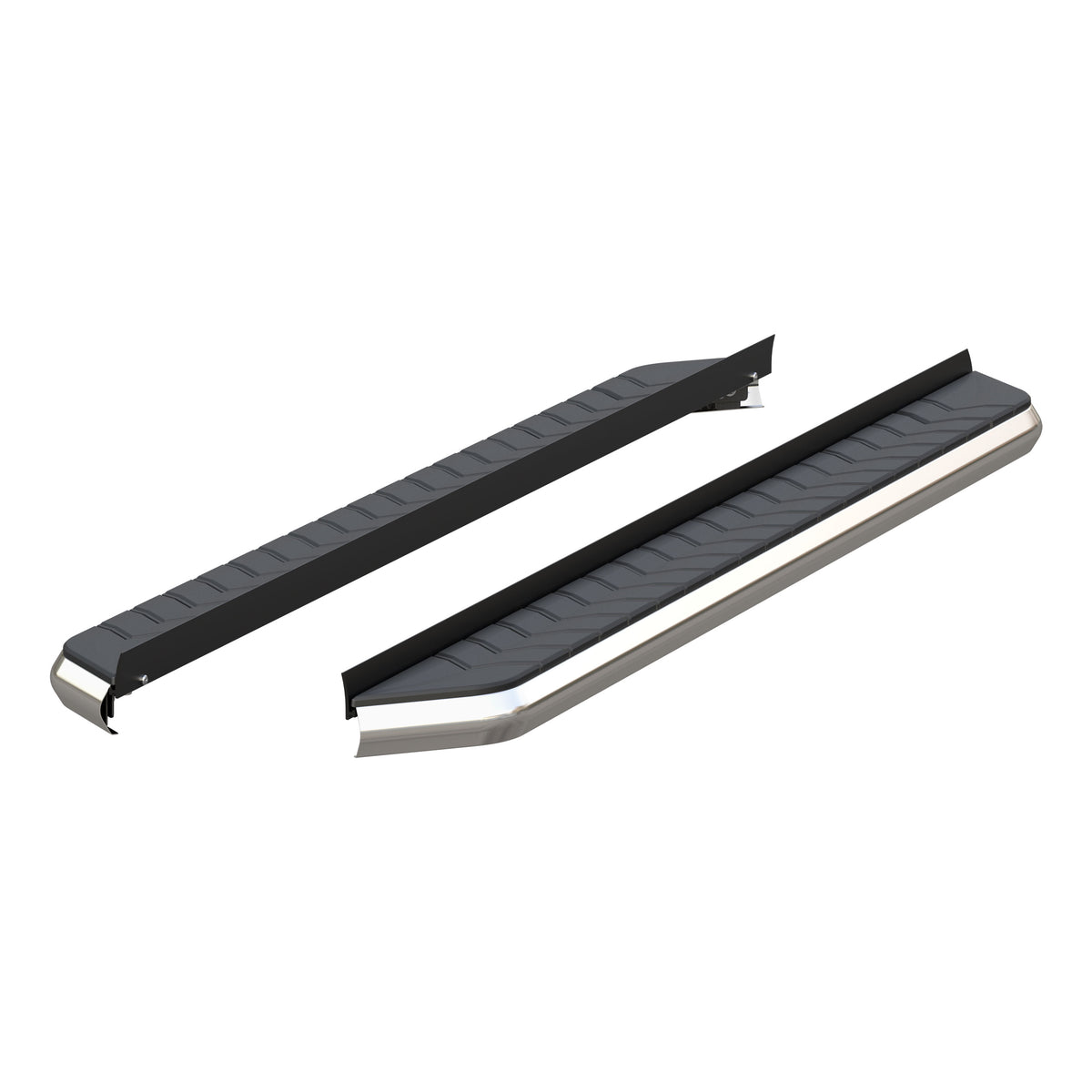 ARIES 2051870 AeroTread 5" x 70" Polished Stainless Running Boards (No Brackets)