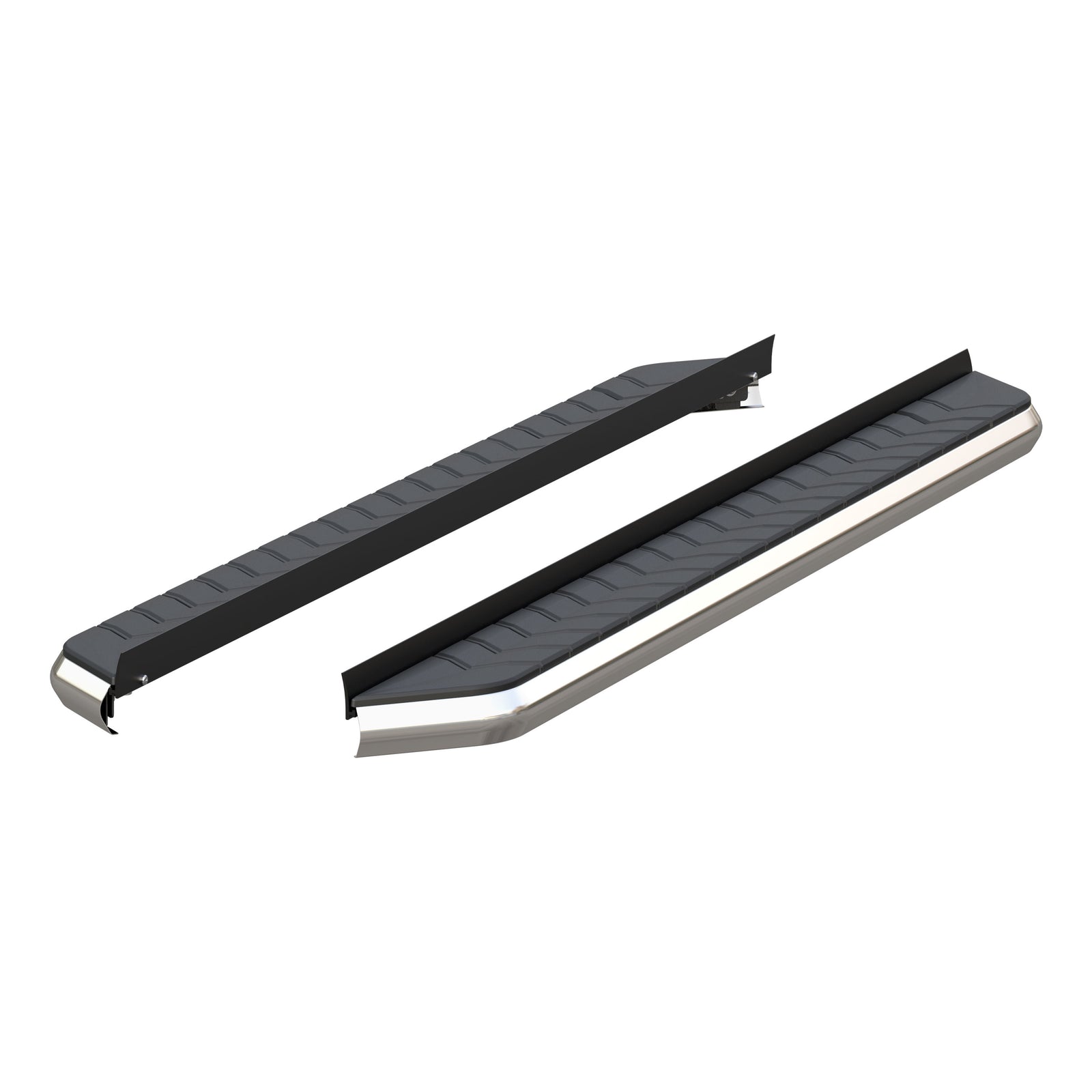 ARIES 2051870 AeroTread 5" x 70" Polished Stainless Running Boards (No Brackets)
