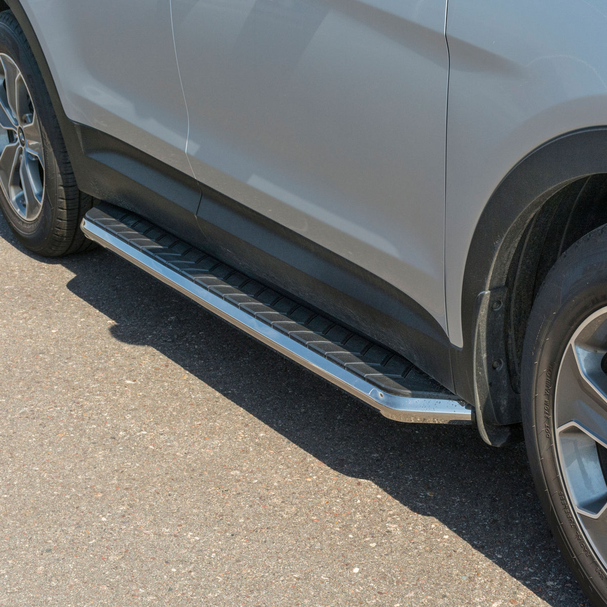 ARIES 2051870 AeroTread 5" x 70" Polished Stainless Running Boards (No Brackets)