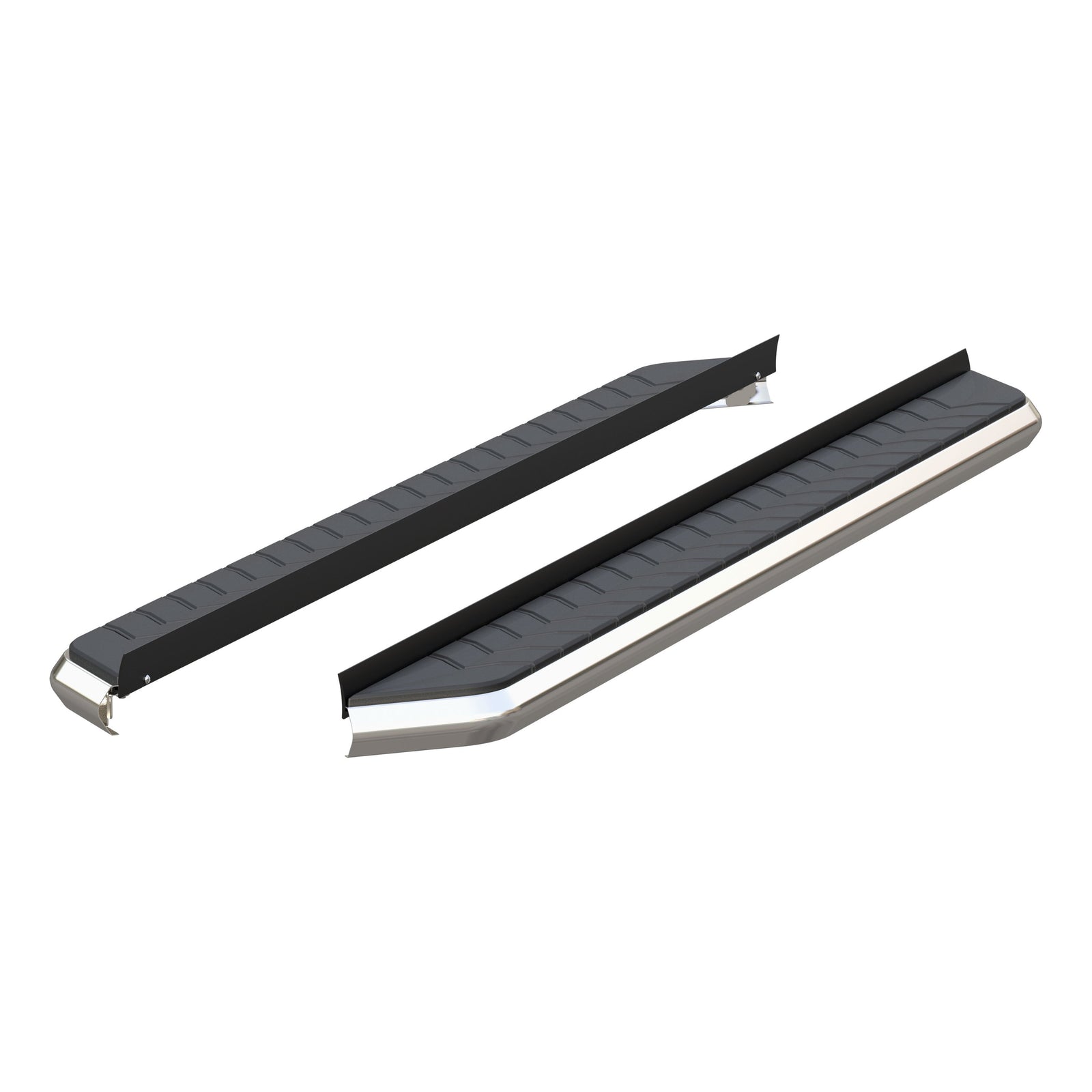 ARIES 2051873 AeroTread 5" x 73" Polished Stainless Running Boards (No Brackets)