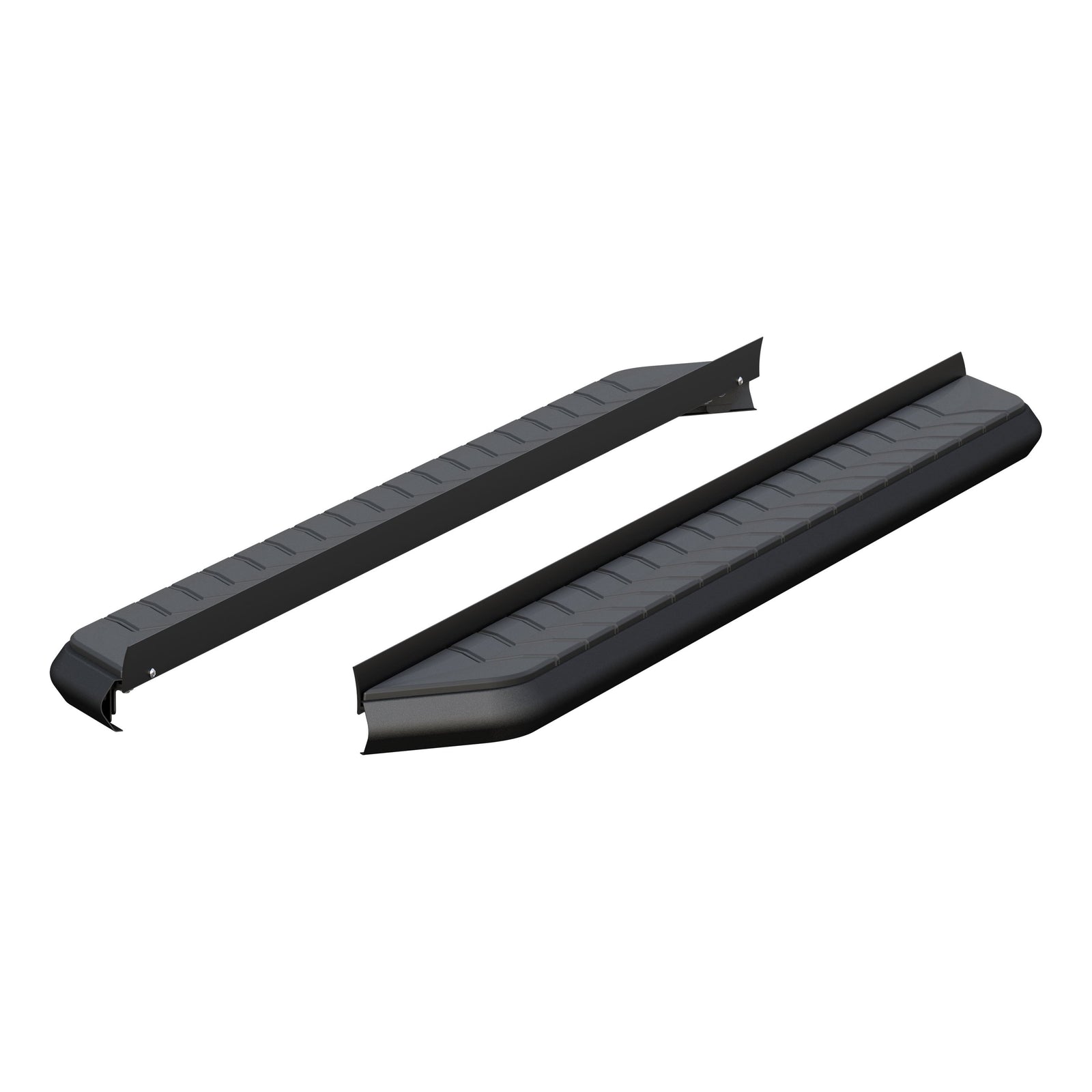 ARIES 2051967 AeroTread 5" x 67" Black Stainless Running Boards (No Brackets)