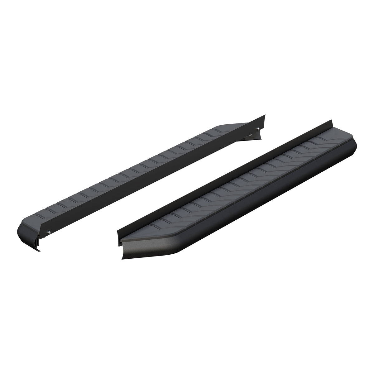 ARIES 2051970 AeroTread 5" x 70" Black Stainless Running Boards (No Brackets)