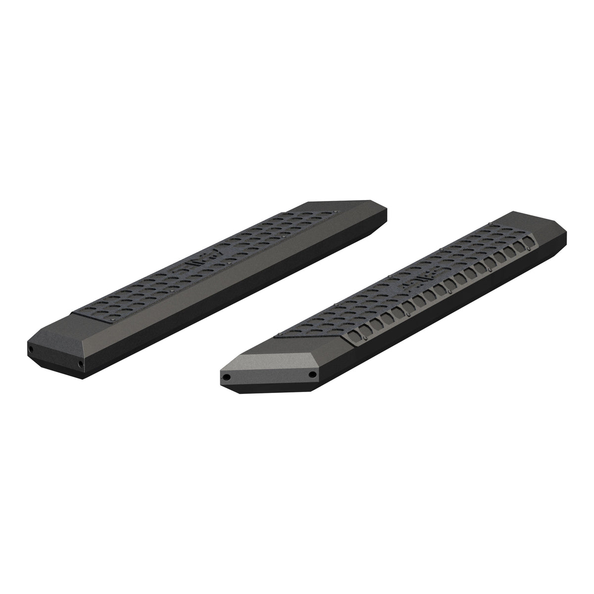 ARIES 2055953 AdvantEDGE 5-1/2" x 53" Black Aluminum Side Bars (No Brackets)
