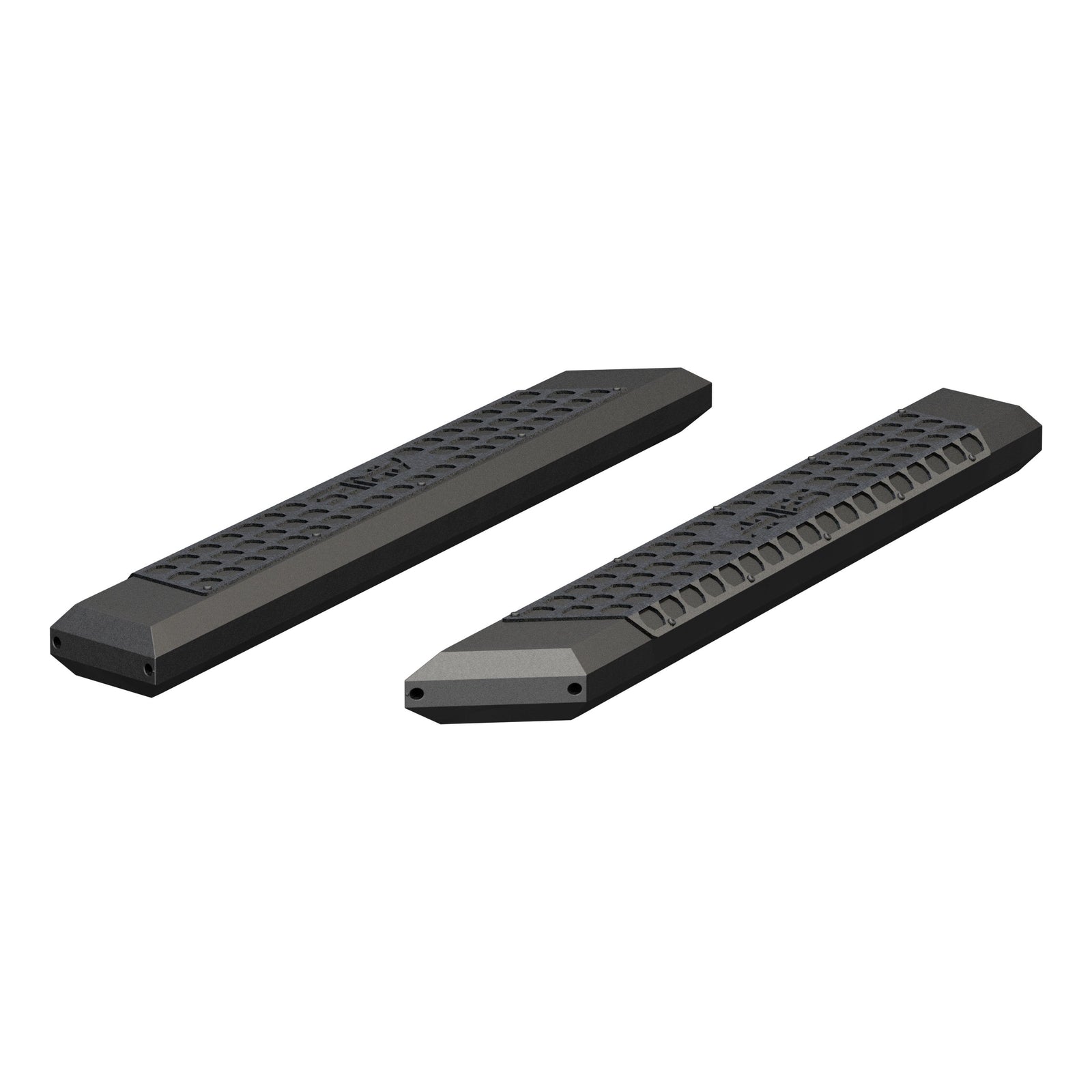 ARIES 2055953 AdvantEDGE 5-1/2" x 53" Black Aluminum Side Bars (No Brackets)