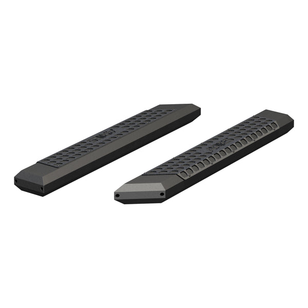 ARIES 2055953 AdvantEDGE 5-1/2" x 53" Black Aluminum Side Bars (No Brackets)