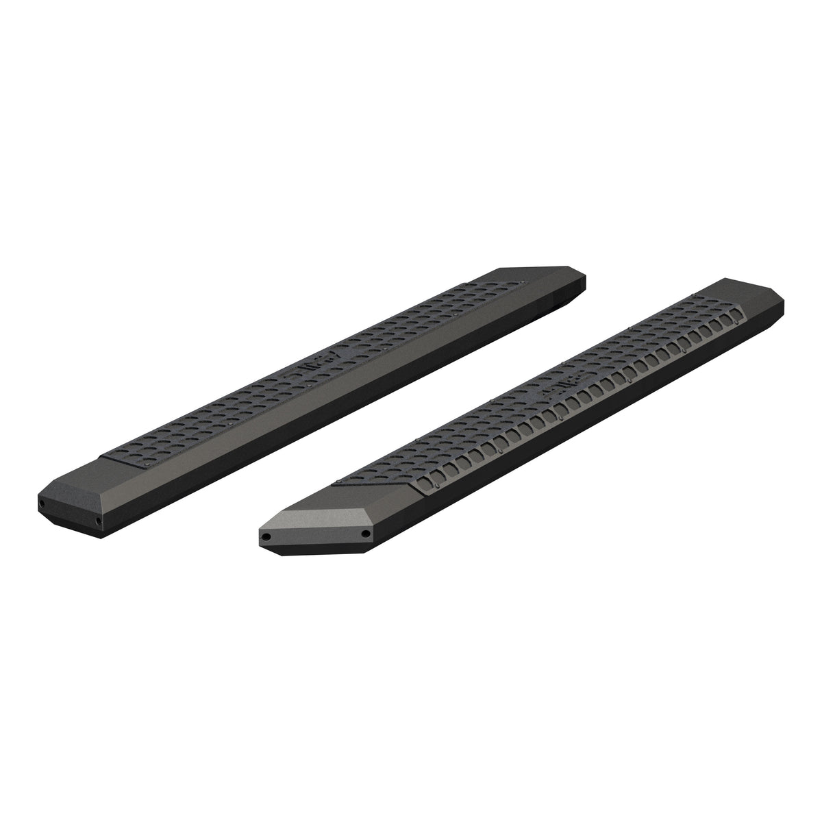 ARIES 2055975 AdvantEDGE 5-1/2" x 75" Black Aluminum Side Bars (No Brackets)