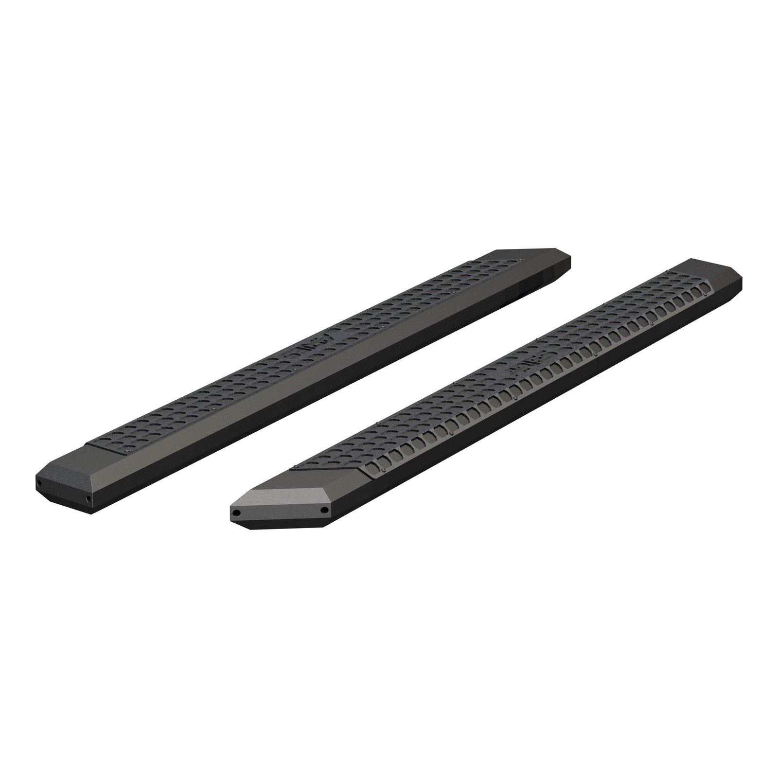 ARIES 2055985 AdvantEDGE 5-1/2" x 85" Black Aluminum Side Bars (No Brackets)