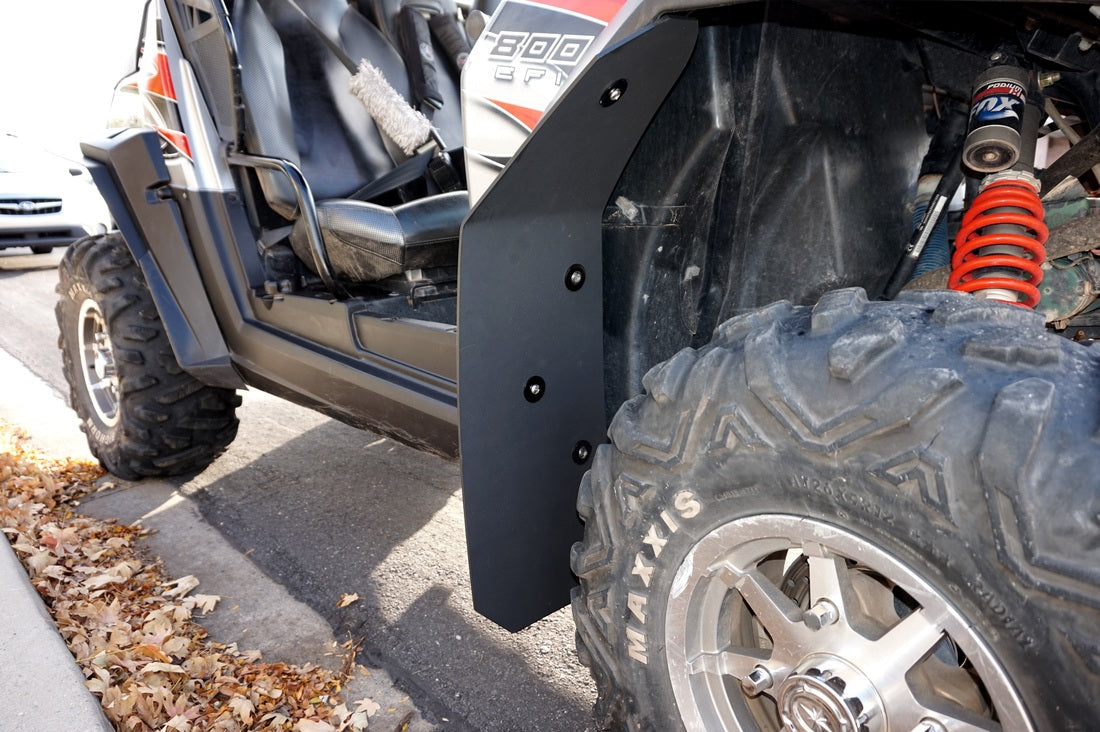 RokBlokz Polaris RZR S 800 MUD Edition Mud Flaps/Fender Extensions
