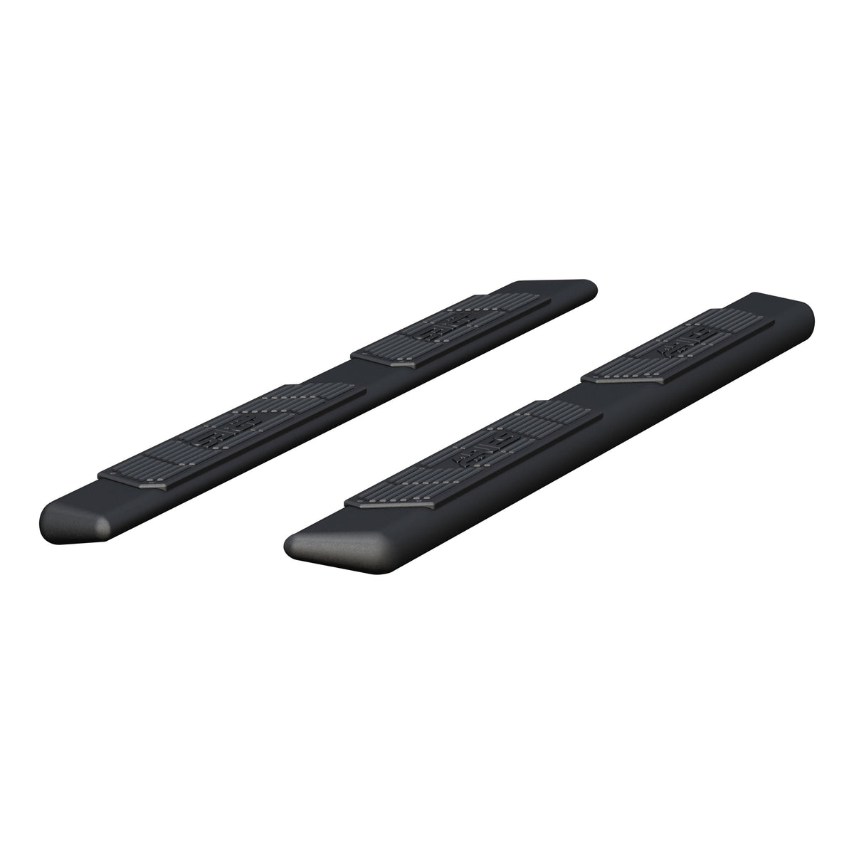 ARIES 2057975 AscentStep 5-1/2" x 75" Black Steel Running Boards (No Brackets)