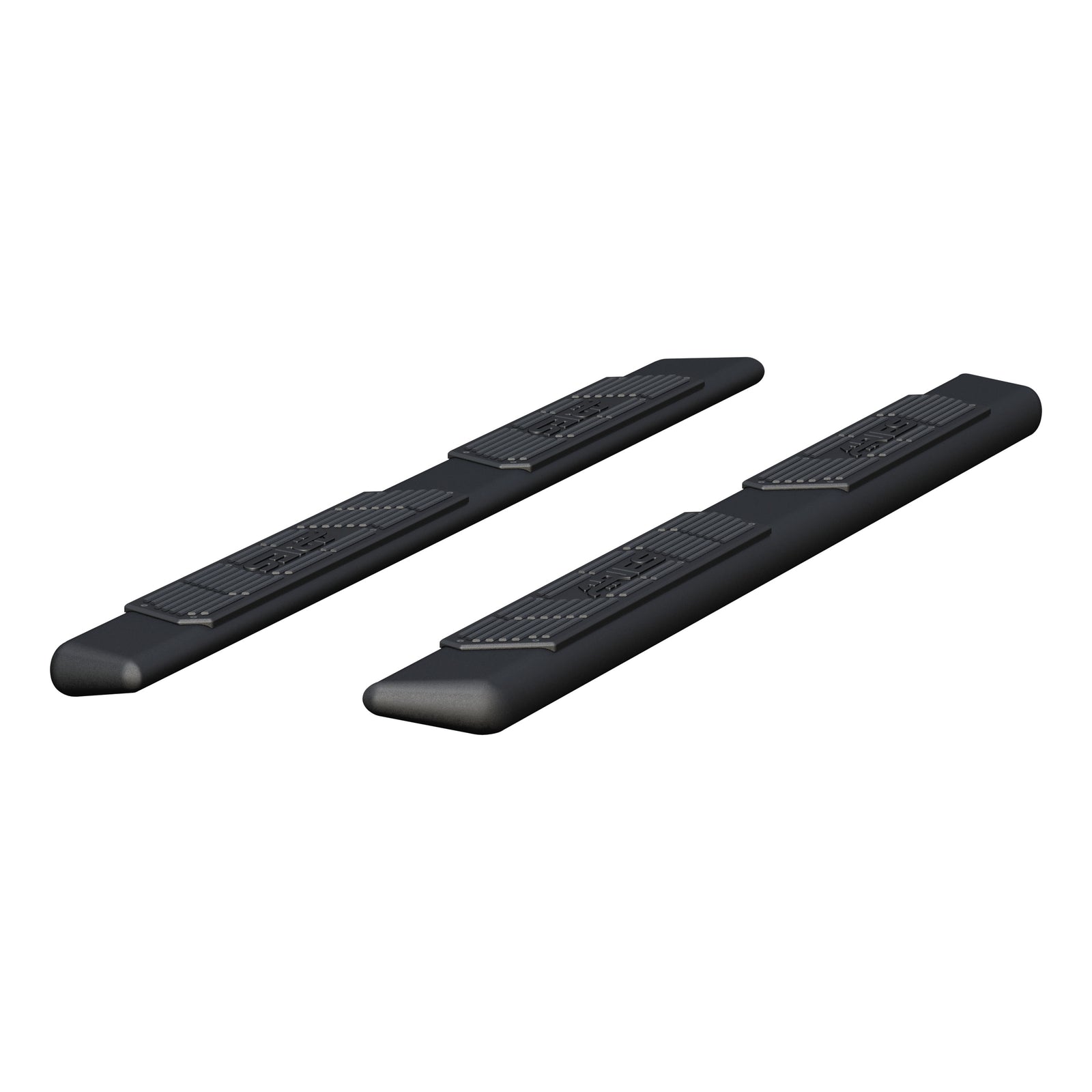ARIES 2057975 AscentStep 5-1/2" x 75" Black Steel Running Boards (No Brackets)