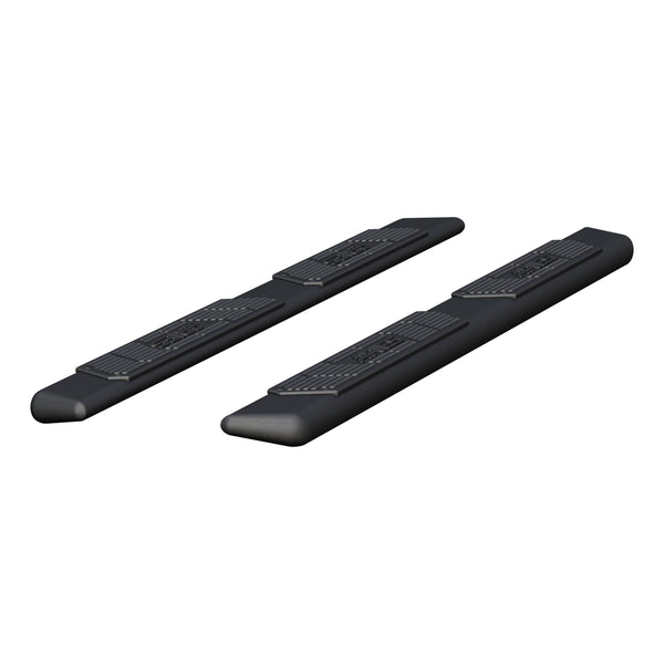 ARIES 2057975 AscentStep 5-1/2" x 75" Black Steel Running Boards (No Brackets)