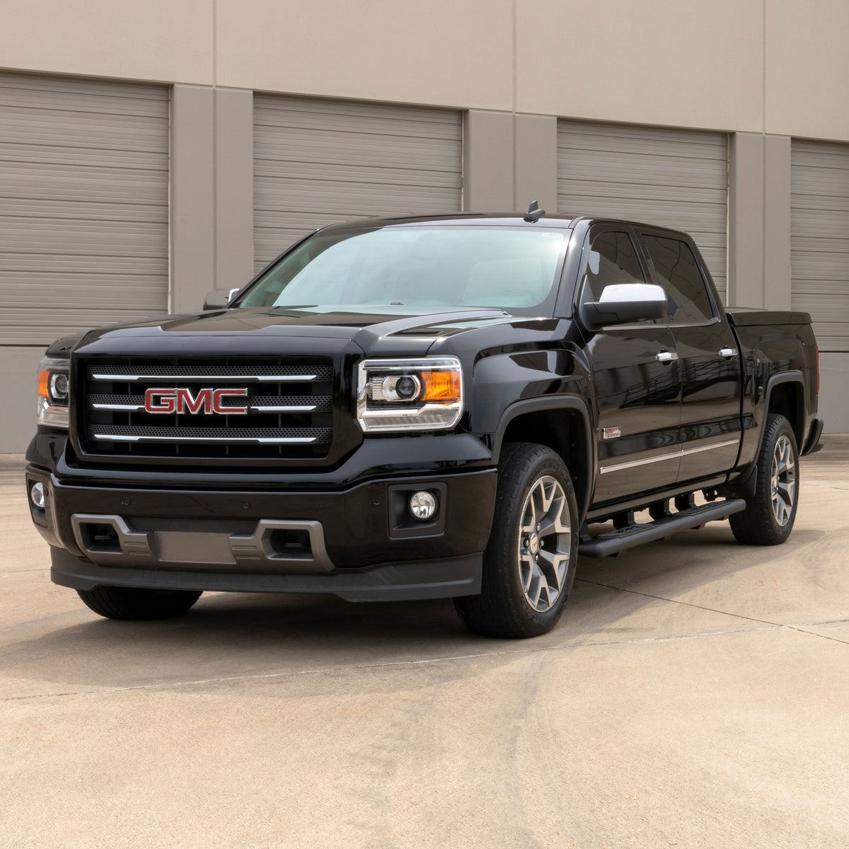 ARIES 2057985 AscentStep 5-1/2" x 85" Black Steel Running Boards (No Brackets)