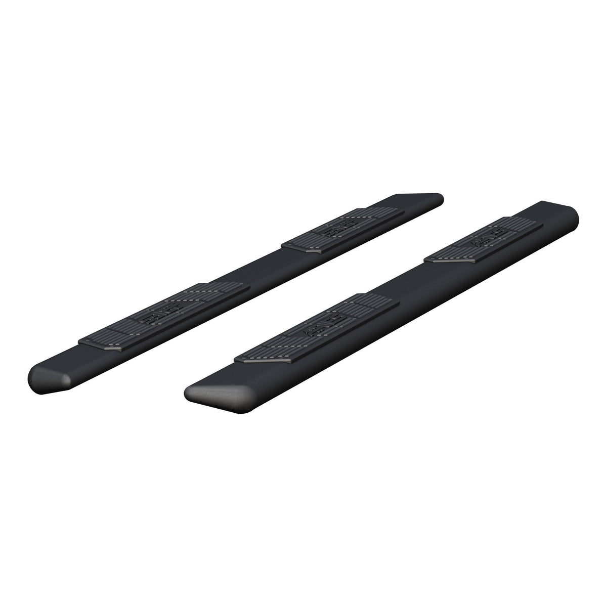 ARIES 2057991 AscentStep 5-1/2" x 91" Black Steel Running Boards (No Brackets)