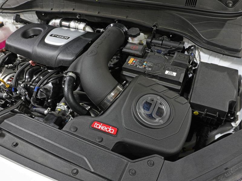 aFe 18-21 Hyundai Kona L4-1.6L (t) Takeda Momentum Cold Air Intake System w/ Pro 5R Media - 56-70032R
