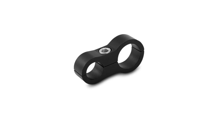 Vibrant Aluminum Line Separator Bracket w/ One 11/16in (17.5mm)  ID - One 13/16in (20.6mm) ID Holes - 20650
