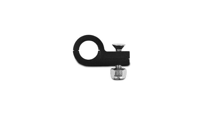 Vibrant Billet Aluminum P-Clamp 3/16in ID - Anodized Black - 20665