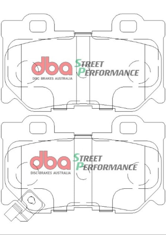 DBA 08-13 Infiniti G37 Rear SP Performance Brake Pads - DB2401SP