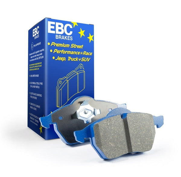 EBC 2016+ BMW X1 F48 2.0T Bluestuff Front Brake Pads - DP52245NDX for 2016-2023 BMW X1 - front view