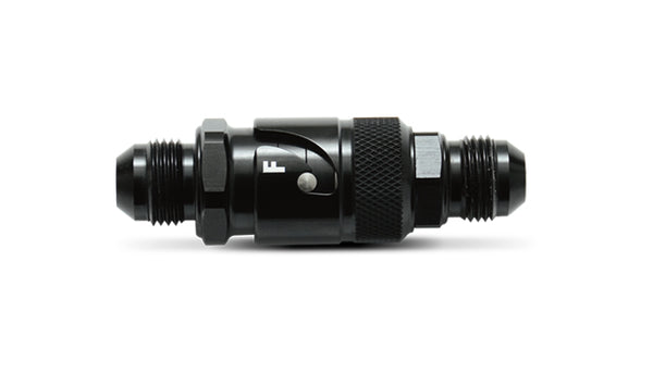 Vibrant -6 Quick Release Fitting with Viton Seal - Aluminum - 20806