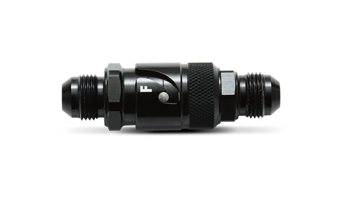 Vibrant -10AN Quick Release Fitting with Viton Seal - Aluminum - 20810