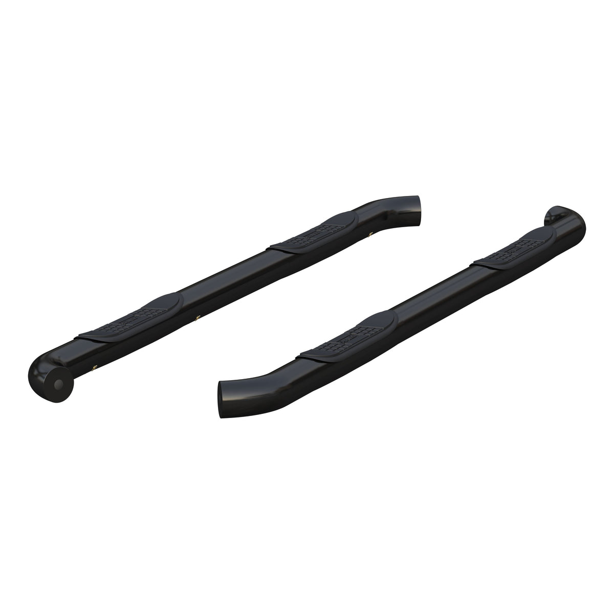 ARIES 209042 3-Inch Round Black Steel Nerf Bars, No-Drill, Fits Select Nissan Titan, XD