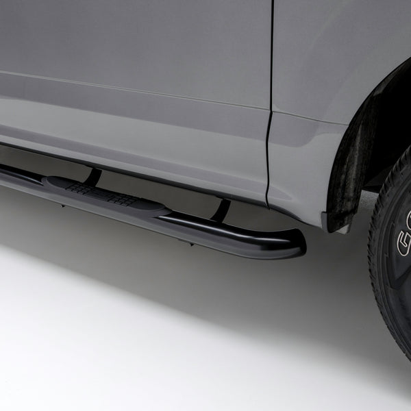 ARIES 209045 3-Inch Round Black Steel Nerf Bars, No-Drill, Fits Select Ford Bronco