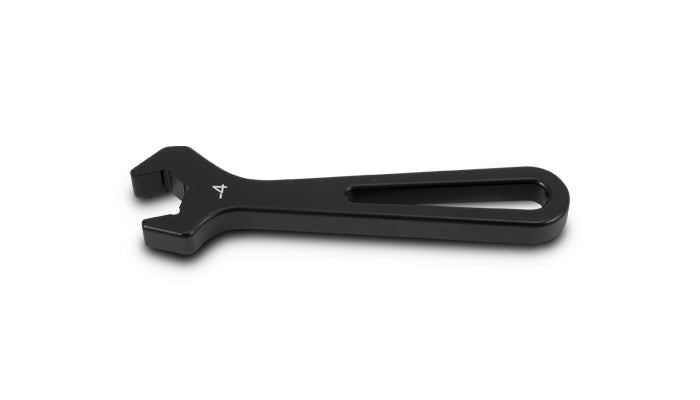 Vibrant -4AN Aluminum Wrench - Anodized Black (individual retail packaged) - 20904