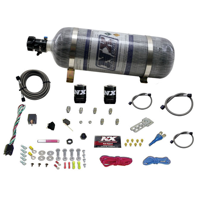 Nitrous Express All GM EFI Single Nozzle Nitrous Kit w/Composite Bottle - 20920-12