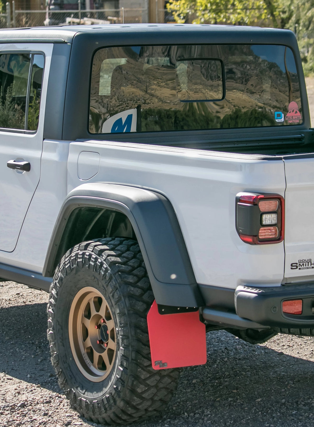 RokBlokz - Jeep Gladiator (JT) 2020+ Mud Flaps - REAR ONLY