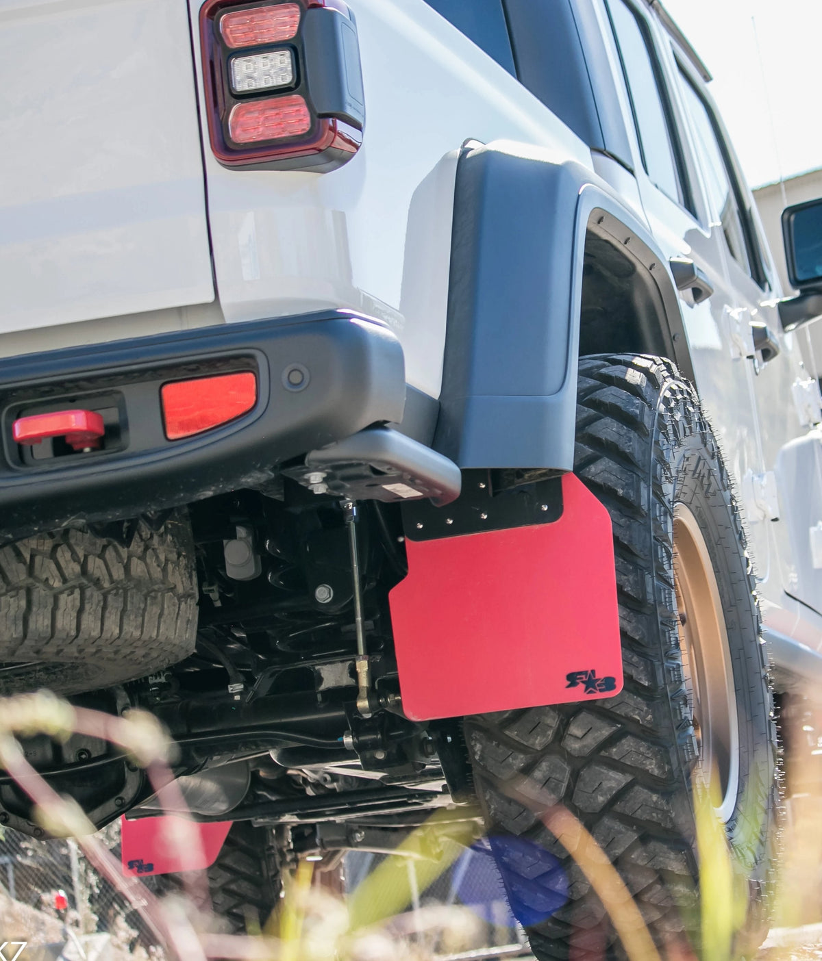 RokBlokz - Jeep Gladiator (JT) 2020+ Mud Flaps - REAR ONLY