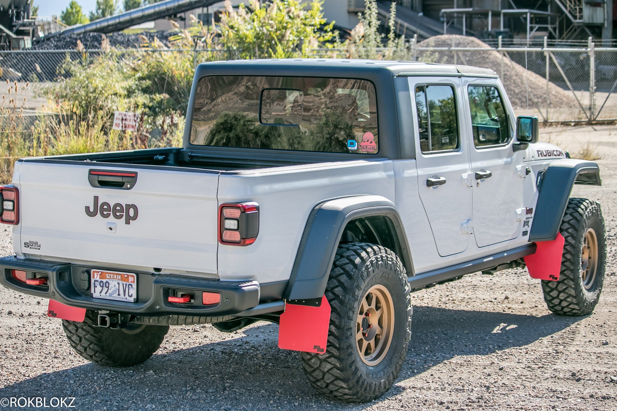 RokBlokz - Jeep Gladiator (JT) 2020+ Quick Release Mud Flaps - Front &