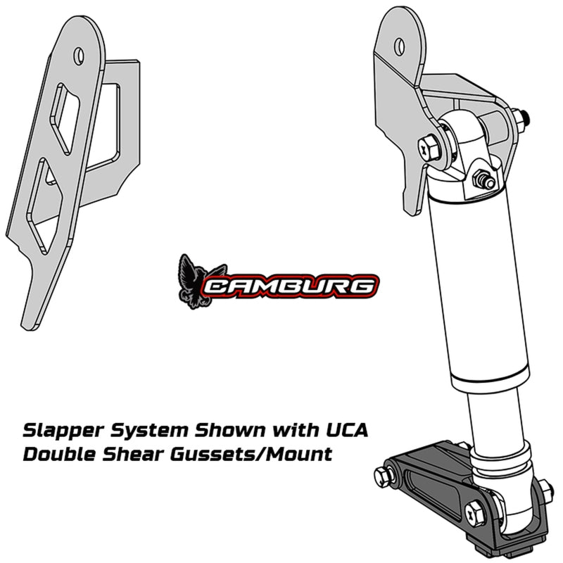 Camburg 05-23 Toyota Tacoma 2.5 Front Slapper Bump Stop Mount Kit Only - CAM-310181
