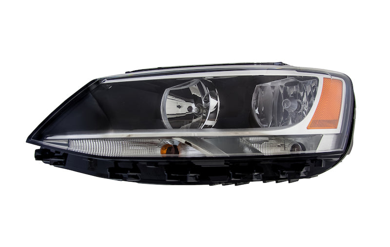 Hella 2011-2016 Volkswagen Jetta Halogen Headlight Assembly - 010395351