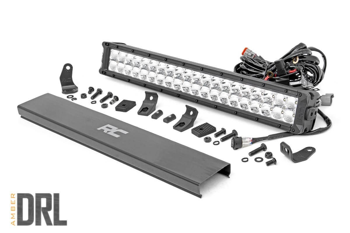Rough Country - 20 Inch Chrome Series LED Light Bar - Dual Row