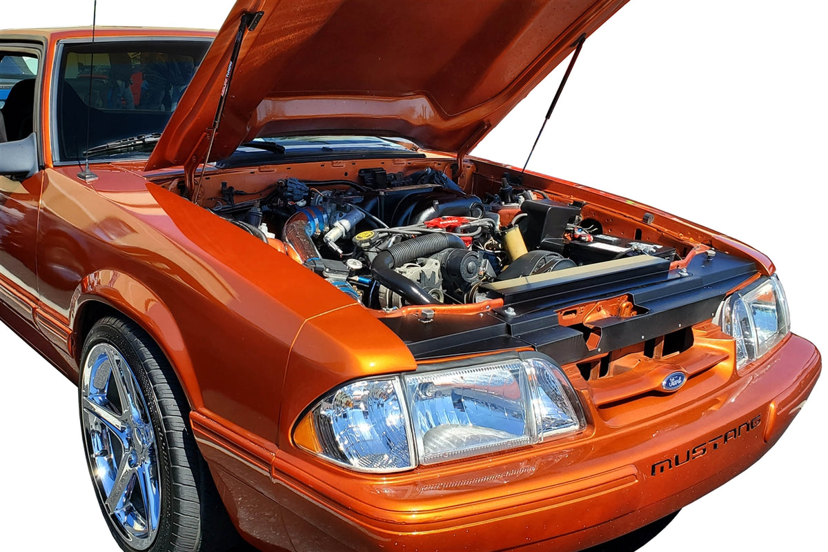 Redline Tuning 1979-1998 Ford Mustang Hood QuickLIFT PLUS