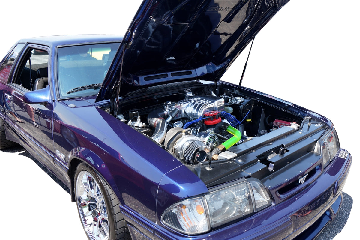Redline Tuning 1979-1998 Ford Mustang Hood QuickLIFT PLUS