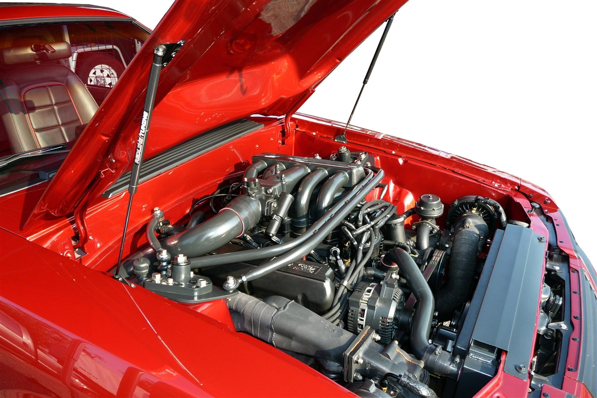 Redline Tuning 1979-1998 Ford Mustang Hood QuickLIFT PLUS