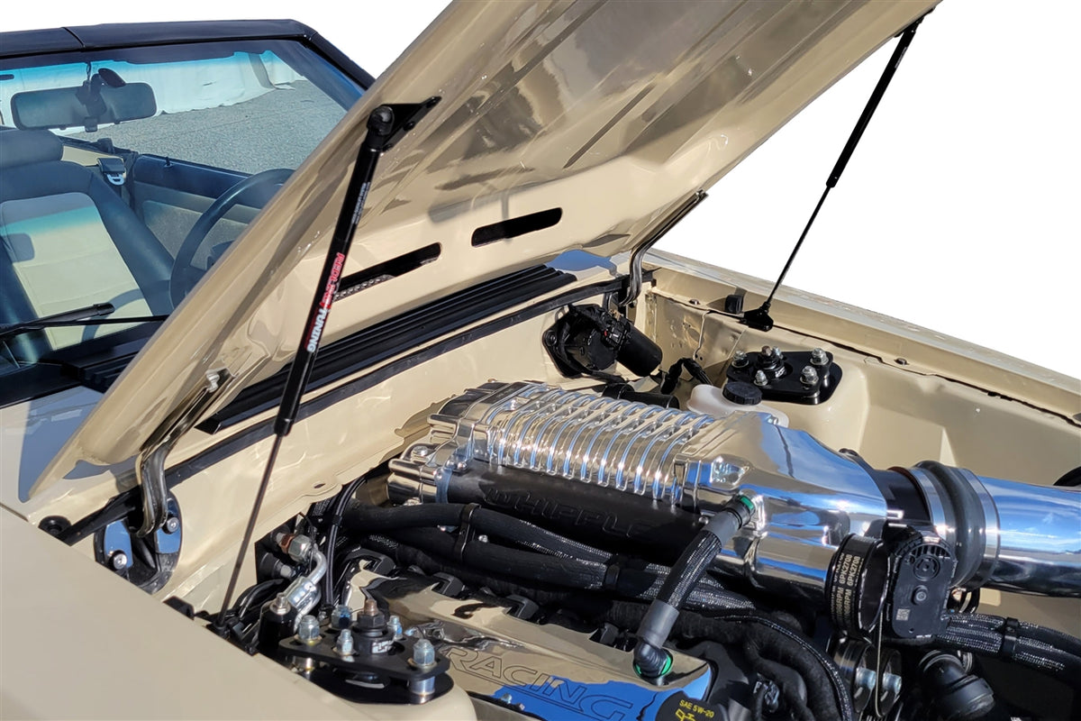 Redline Tuning 1979-1998 Ford Mustang Hood QuickLIFT PLUS