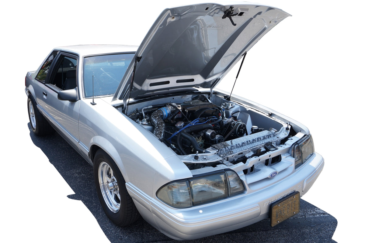Redline Tuning 1979-1998 Ford Mustang Hood QuickLIFT PLUS