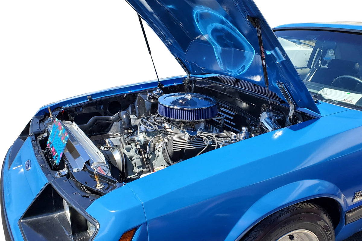 Redline Tuning 1979-1998 Ford Mustang Hood QuickLIFT PLUS