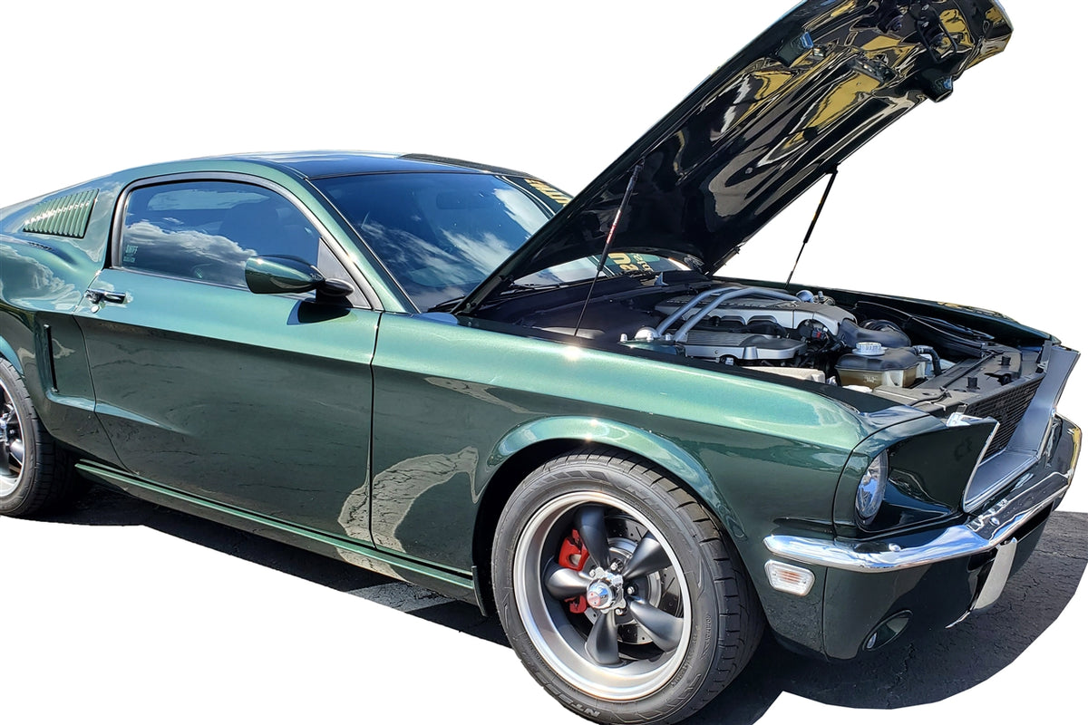 Redline Tuning 2005-2014 Ford Mustang Hood QuickLIFT PLUS (Aftermarket Hoods Only)