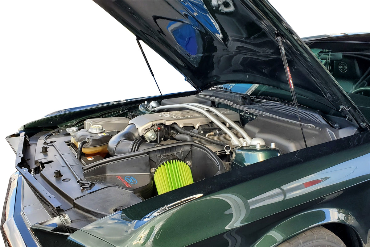 Redline Tuning 2005-2014 Ford Mustang Hood QuickLIFT PLUS (Aftermarket Hoods Only)