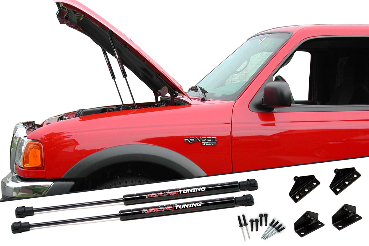 Redline Tuning 1998-2011 Ford Ranger Hood QuickLIFT PLUS