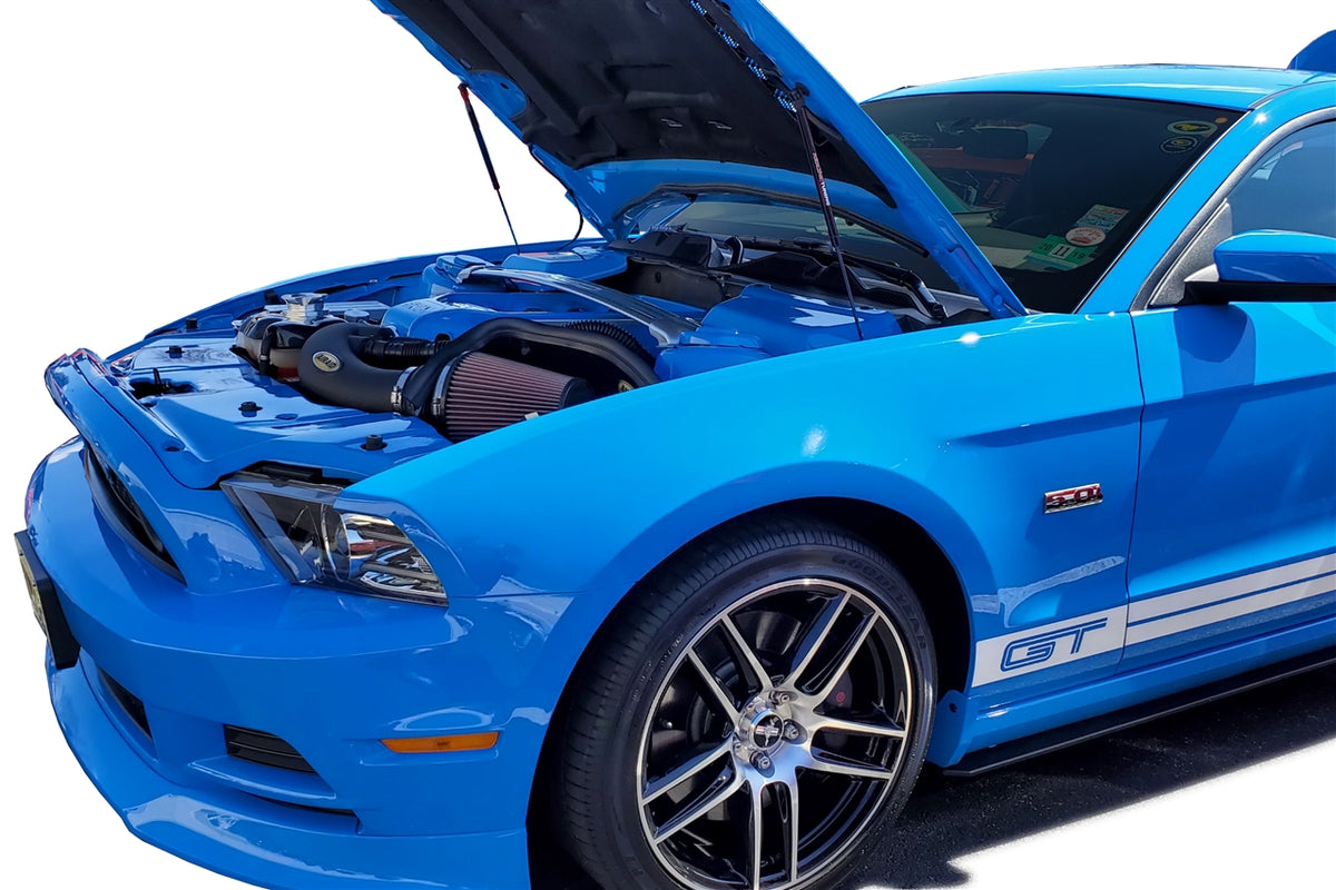 Redline Tuning 2005-2014 Ford Mustang Hood QuickLIFT PLUS (All Stock Hoods)