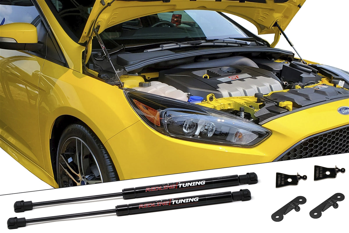Redline Tuning 2012-2018 Ford Focus Hood QuickLIFT PLUS