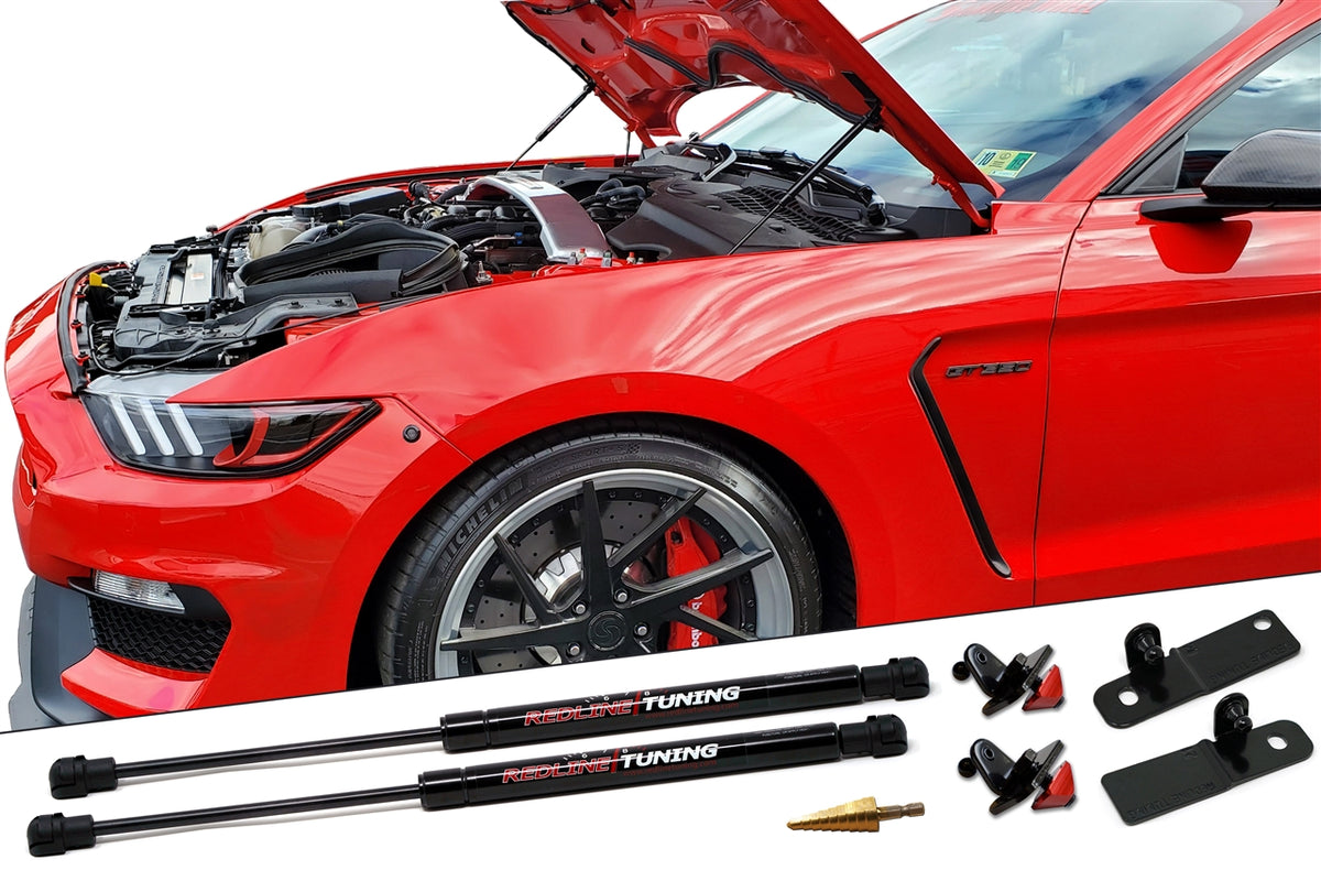Redline Tuning 2016-2020 Shelby GT350 & GT350R Hood QuickLIFT PLUS